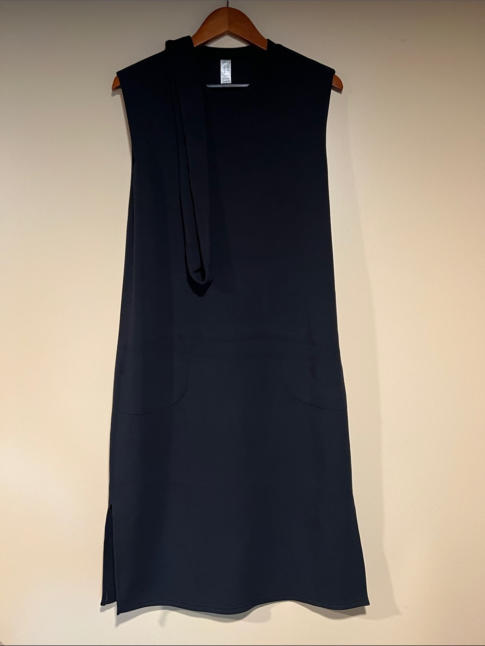 SPANX Black Crewneck Sleeveless Air Essentials Dress